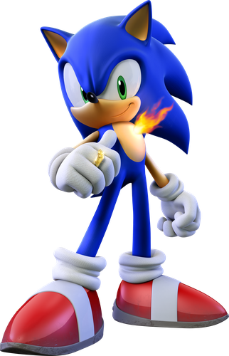 Sonic & The Secret Rings Signature Render